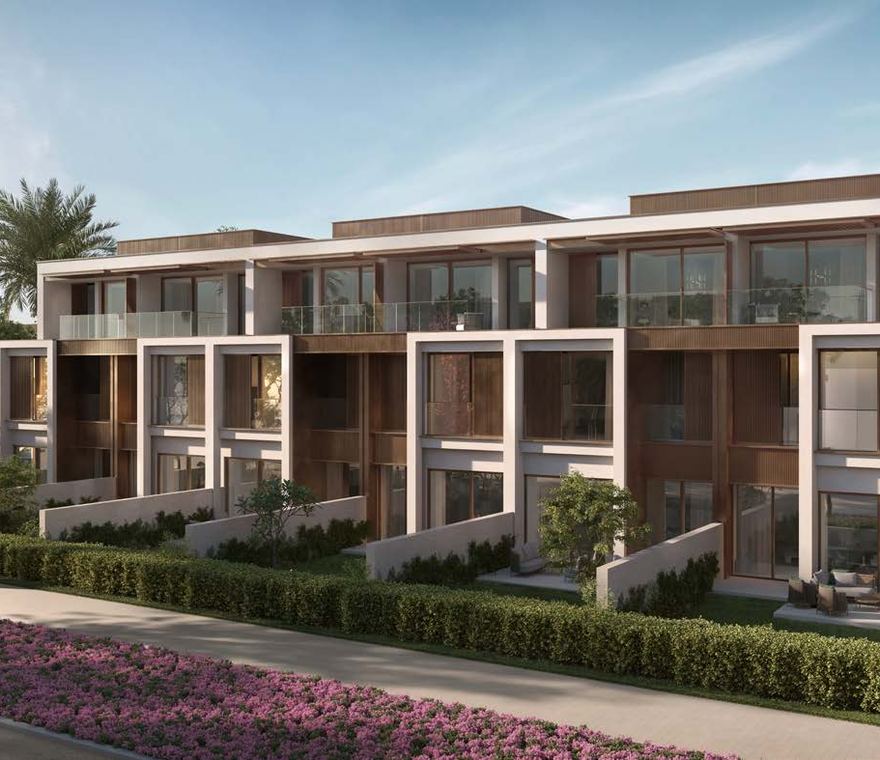 Nad Al Sheba Gardens townhouses, Meraas render